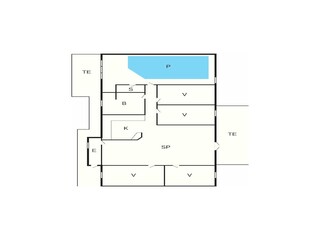Maison de vacances Ørsted Plan d'étage 4