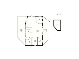 Casa per le vacanze Juelsminde Pianta del piano 2