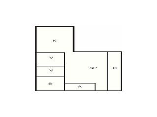 Vakantiehuis Juelsminde Grondplan 3