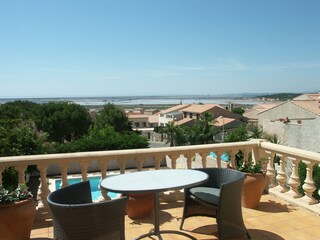 View from the first floor master bedroom