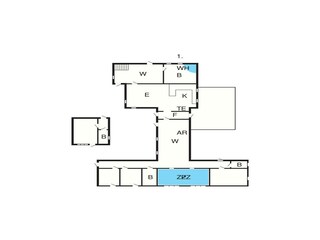 Casa per le vacanze Vaeggerløse Pianta del piano 3