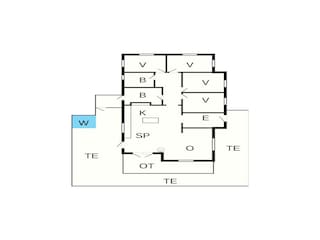 Maison de vacances Sønderballe Plan d'étage 2