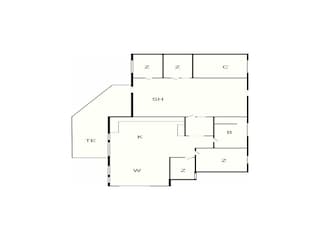 Ferienhaus Hals Grundriss 8
