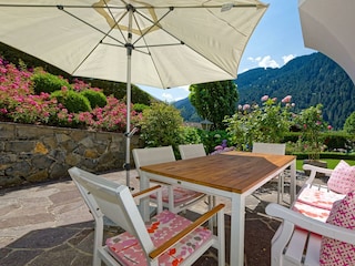 Unsere sonnige Terasse