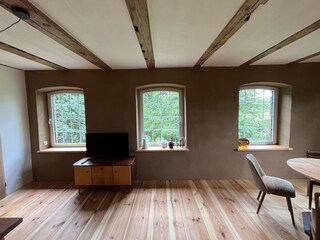 Ausblick ins Grüne