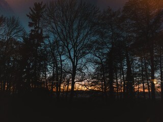 Winterlicher Ausblick aus der Ferienwohnung