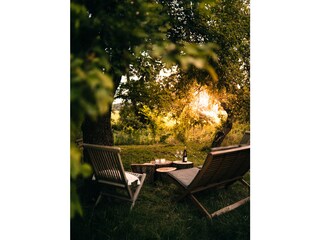 Sitzplatz im Garten