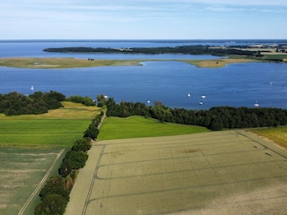 Die Müritz 400m von der Unterkunft enfernt