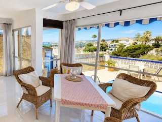 Vakantiehuis Caleta de Vélez Woonkamer 4