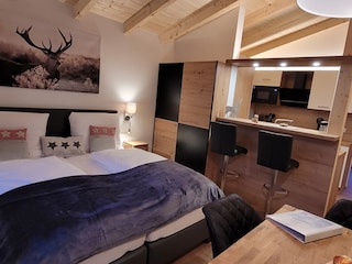 Wohn- Schlafzimmer