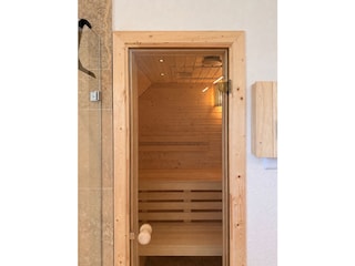 Eingang Sauna