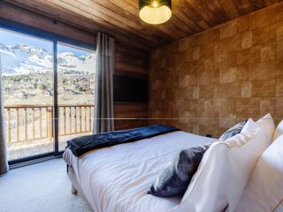 Suite le "Cheval Noir", view from the double bedroom