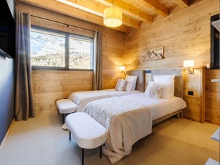 Suite "Le Cheval Noir", twin bedroom