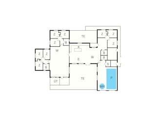 Ferienhaus Houstrup Grundriss 10