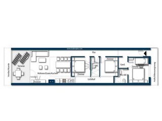 Vakantiehuis Neukirchen am Großvenediger Grondplan 26