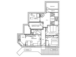 Appartamento per vacanze Fulpmes Pianta del piano 41