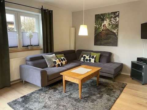 Apartment Ferienwohnung Haus Hahnfelsblick