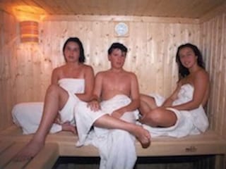 Entspannung in der Sauna