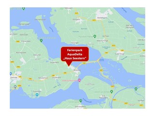 Karte von Zeeland