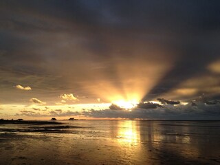 Abendstimmung am Strand