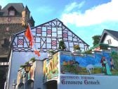 Turm Obertor/Ferienhaus mit Malereien der Genoveva-Sage