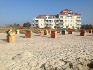 Blick vom Strand