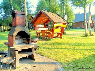 Separater Grillplatz