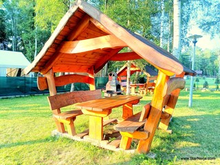 Separater Grillplatz