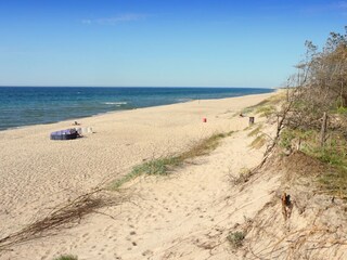 Der Strand in Bobolin