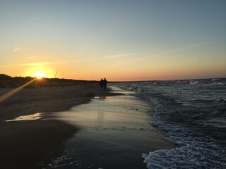 Sonnenuntergang am Strand
