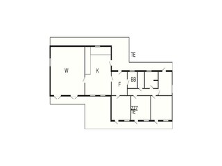 Ferienhaus Tisvildeleje Grundriss 3