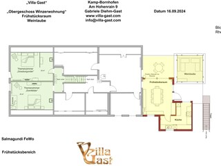 Holiday apartment Kamp-Bornhofen Floor Plan 41