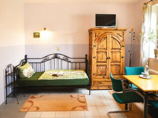 Dreibett Themenzimmer "Toskana" mit Kinderbett