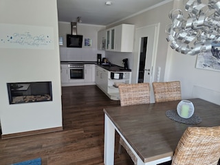 Blick in den Küchenbereich