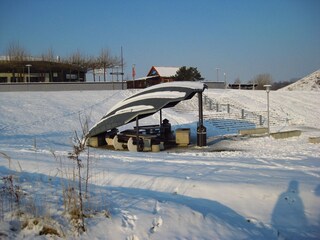 Winter am Olbersdorfer See