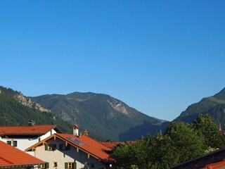 Blick vom Balkon