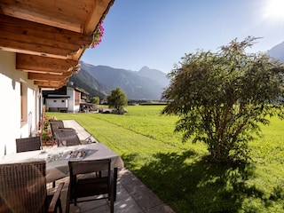 Terrasse  Wohnung Apfel