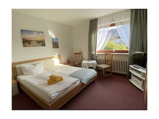 Blick in Zimmer 4