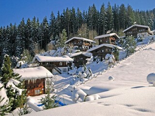 Anlage im Winter