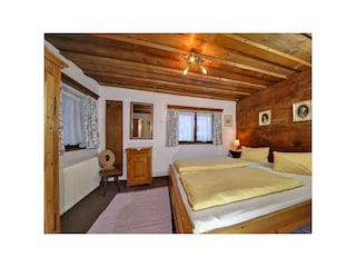 Muschis Hütte Parterre Schlafzimmer