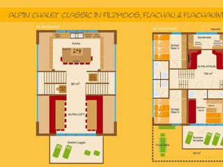 Grundriss Chalet Classic