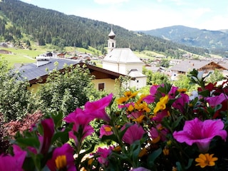 Herrliche Aussicht vom Balkon
