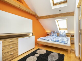 Schlafzimmer im Dachgeschoss