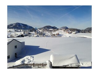 Blick zum Haus