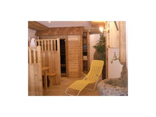 Wellnessbereich  Sauna