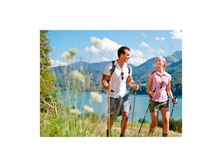 Wandern um den See