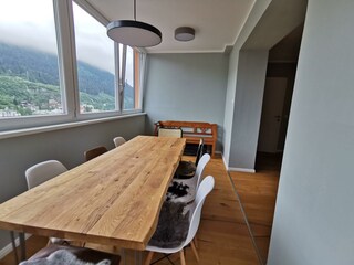 Essbereich im Lodge The View