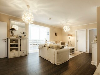 Wohnzimmer im Lodge Steindl