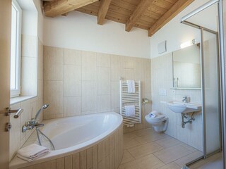 Badezimmer im Lodge Penthouse Panorama 360