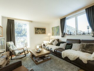 Wohnzimmer im Lodge Claudia
